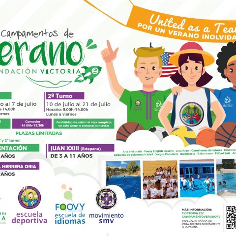 Abiertas las inscripciones para los campamentos de verano de Fundación Victoria